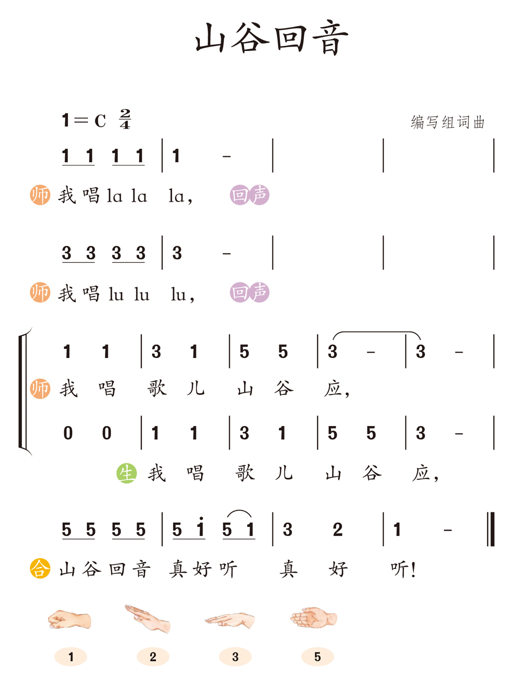 图片山谷回音(简谱)